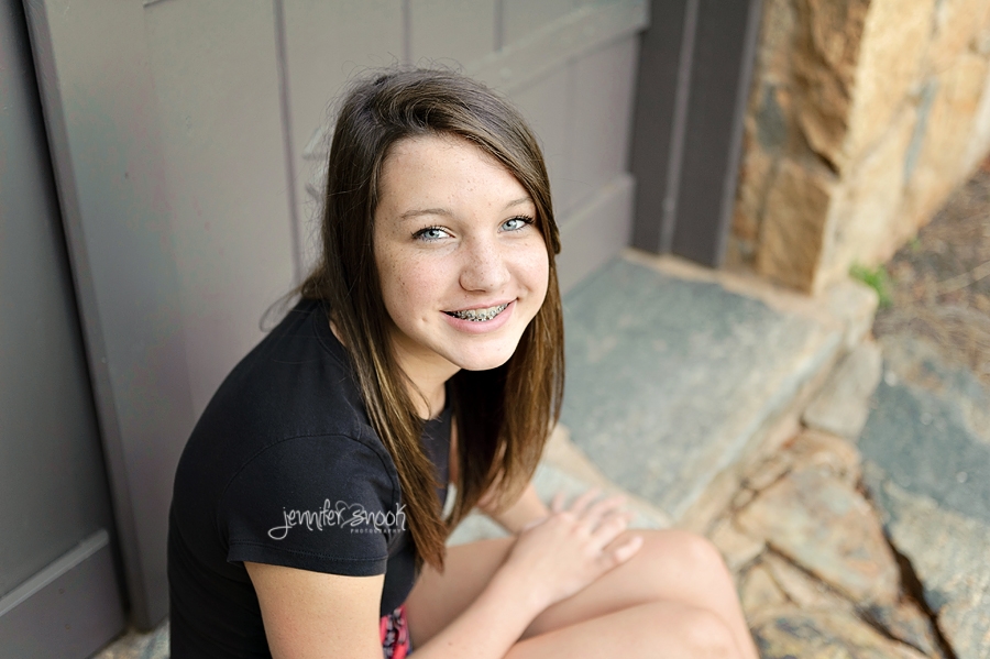 Portraits in park