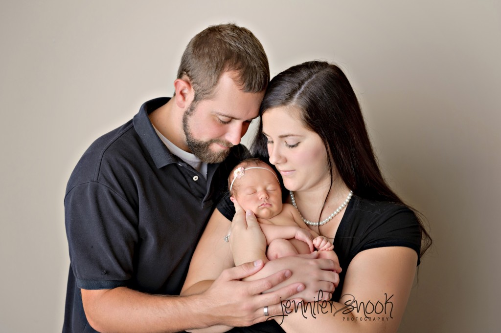 newborn family picture