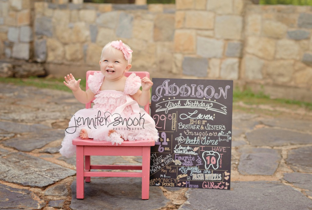 McDonough baby one year pictures